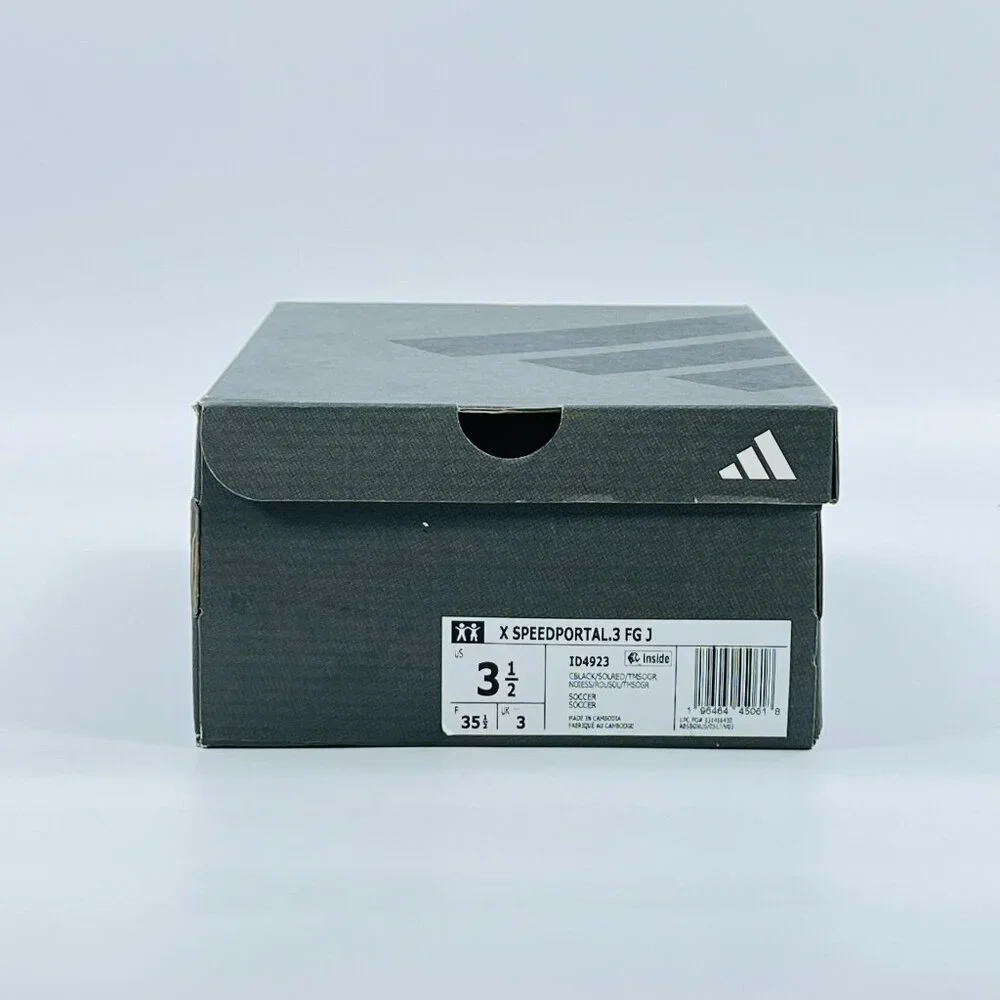 Adidas X Speedportal.3 FG J 'Black Solar Red' ID4923 Soccer Multi Size